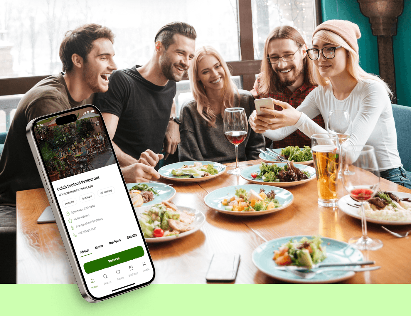 UI UX design Mobile app Figma reservation restaurant Booking Case Study user interface