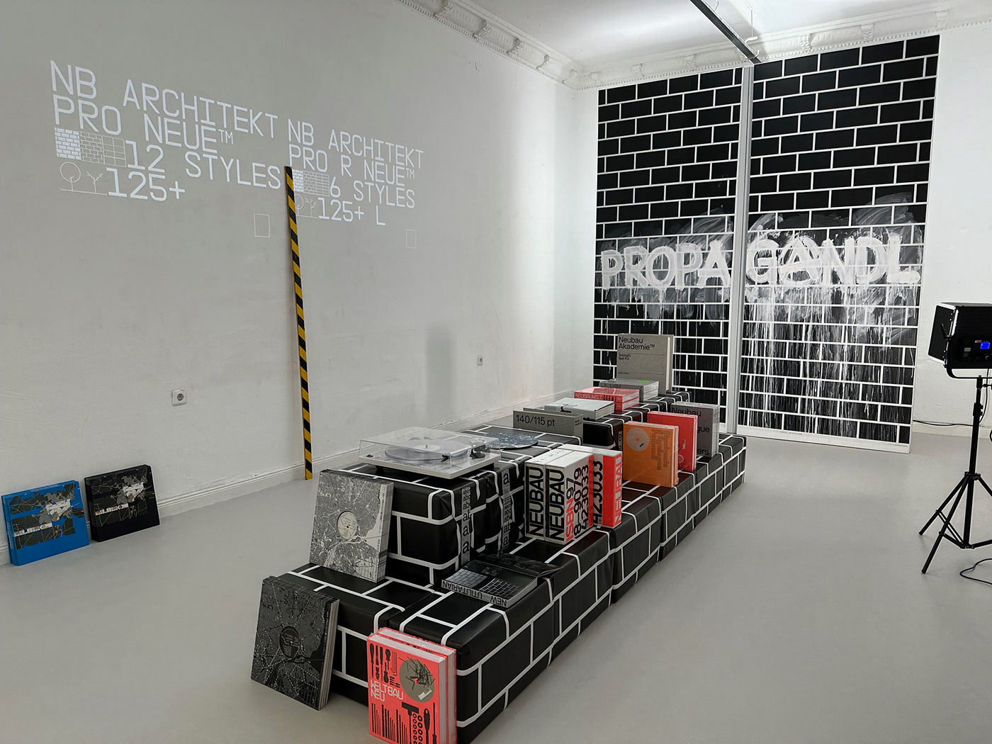 showroom Archive berlin braun rams dieter Gandl Neubau walterknoll studio