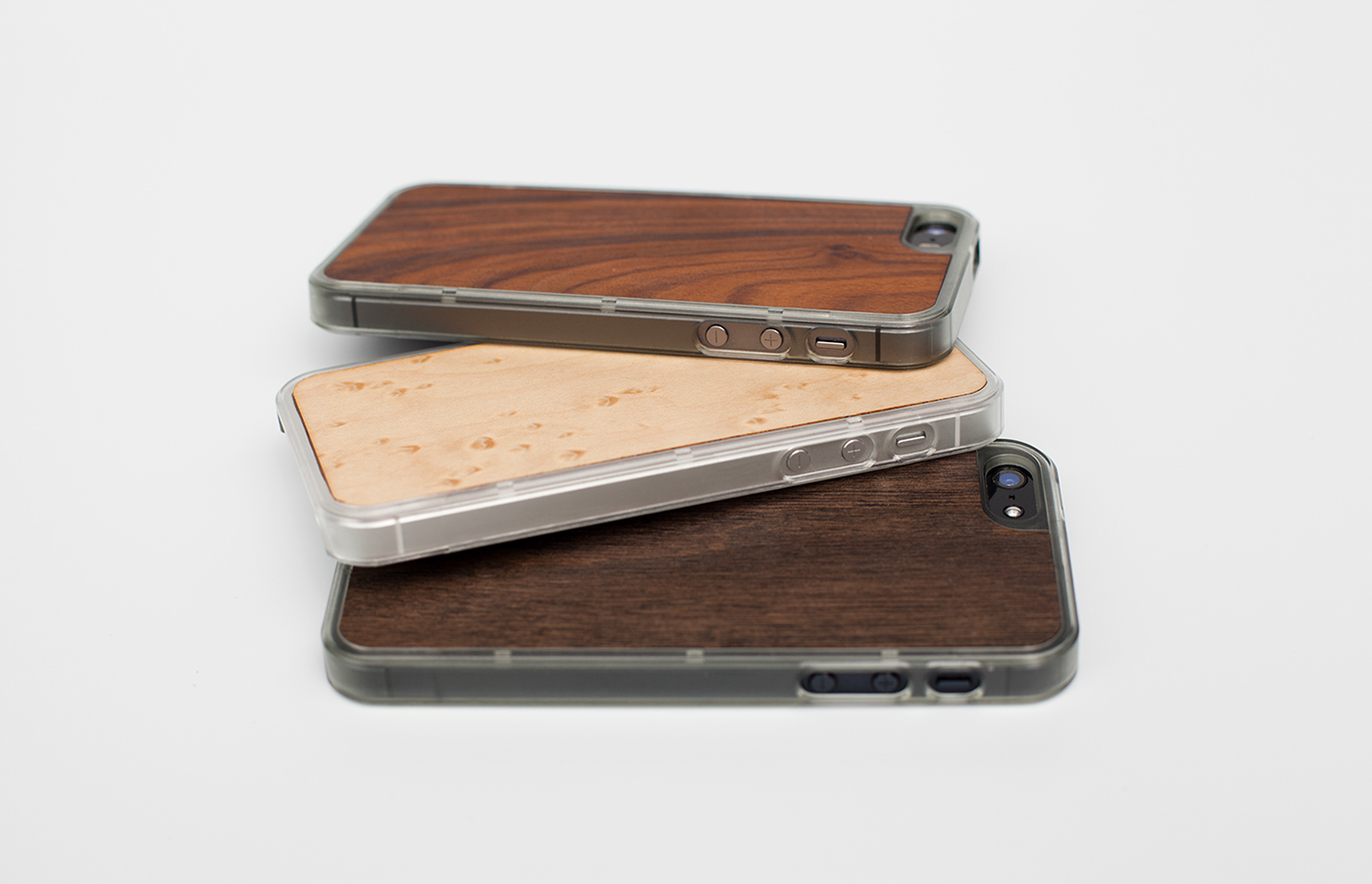 iphone case wood rosewood cherry maple polycarbonate handmade