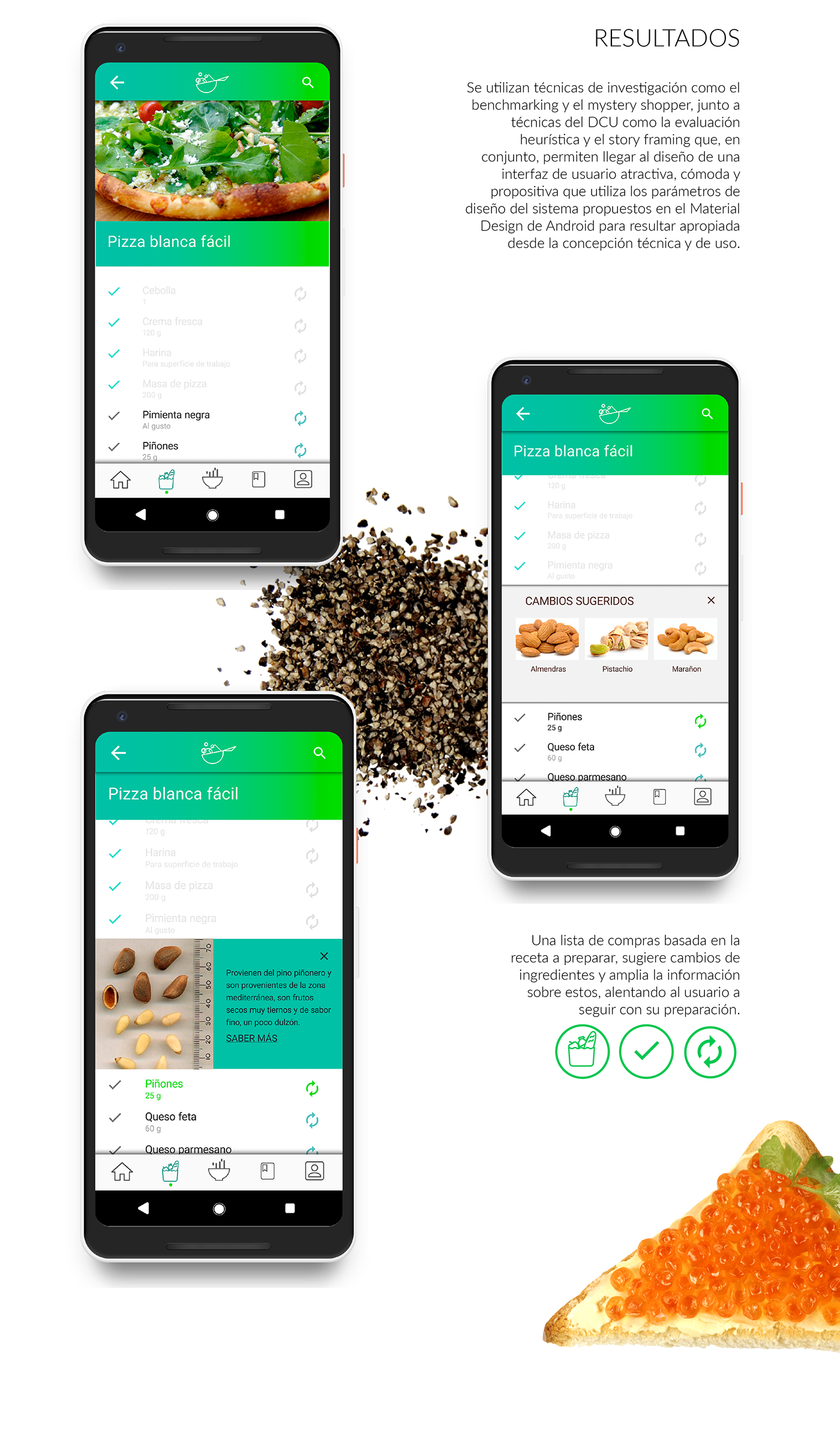 UI ux cooking cocinar App Desing app concept aplicacion concepto
