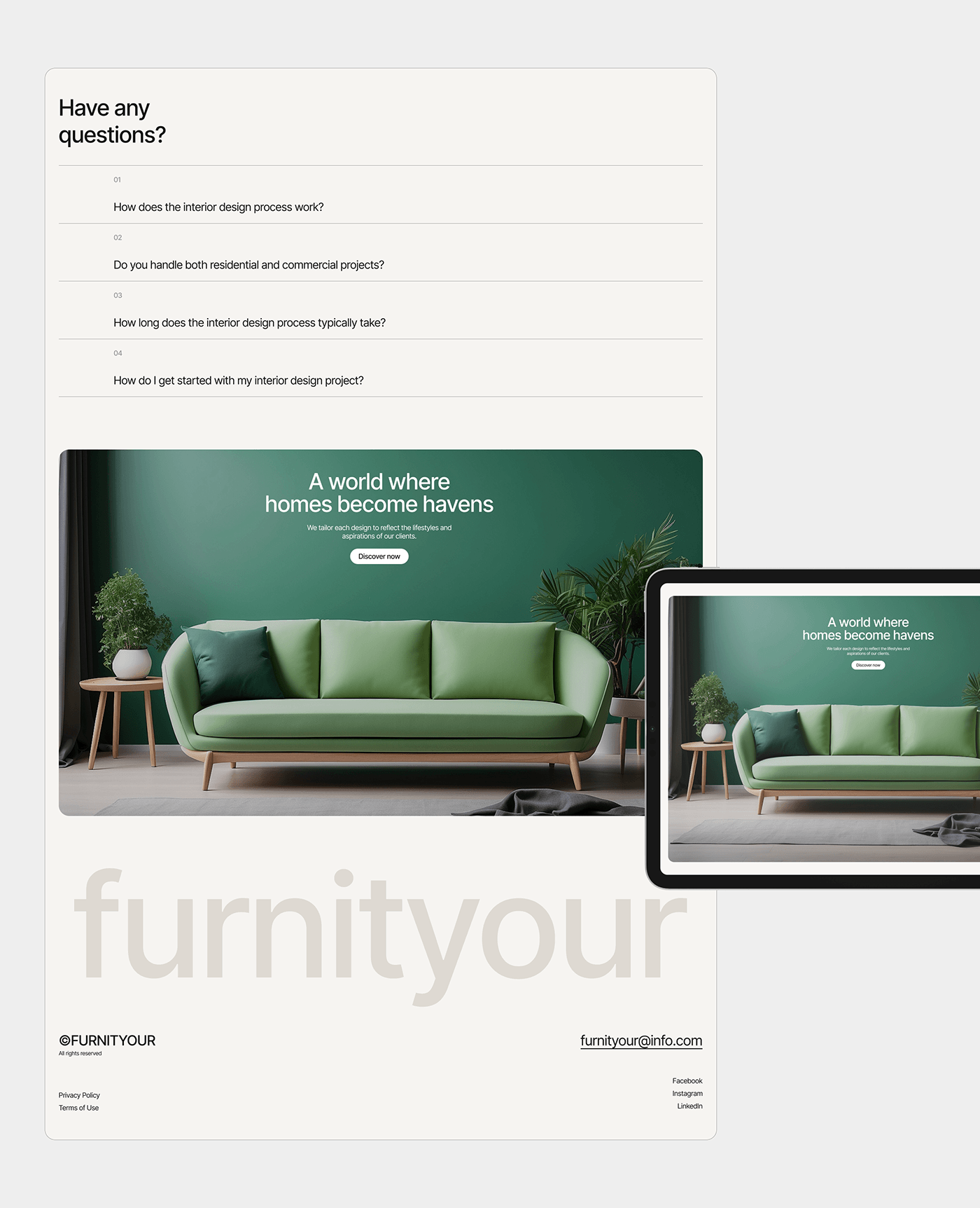 design uiux Website Figma Web Design  landing page interior design  webdesigner Website Design UI/UX