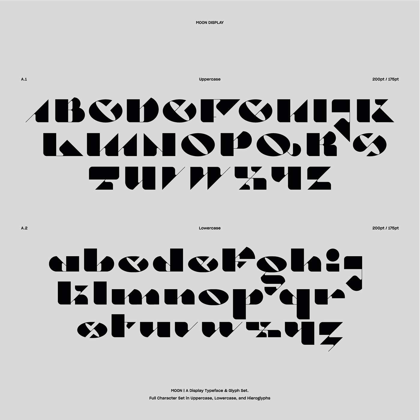 custom typeface design Display graphic design  poster type Typeface typography  