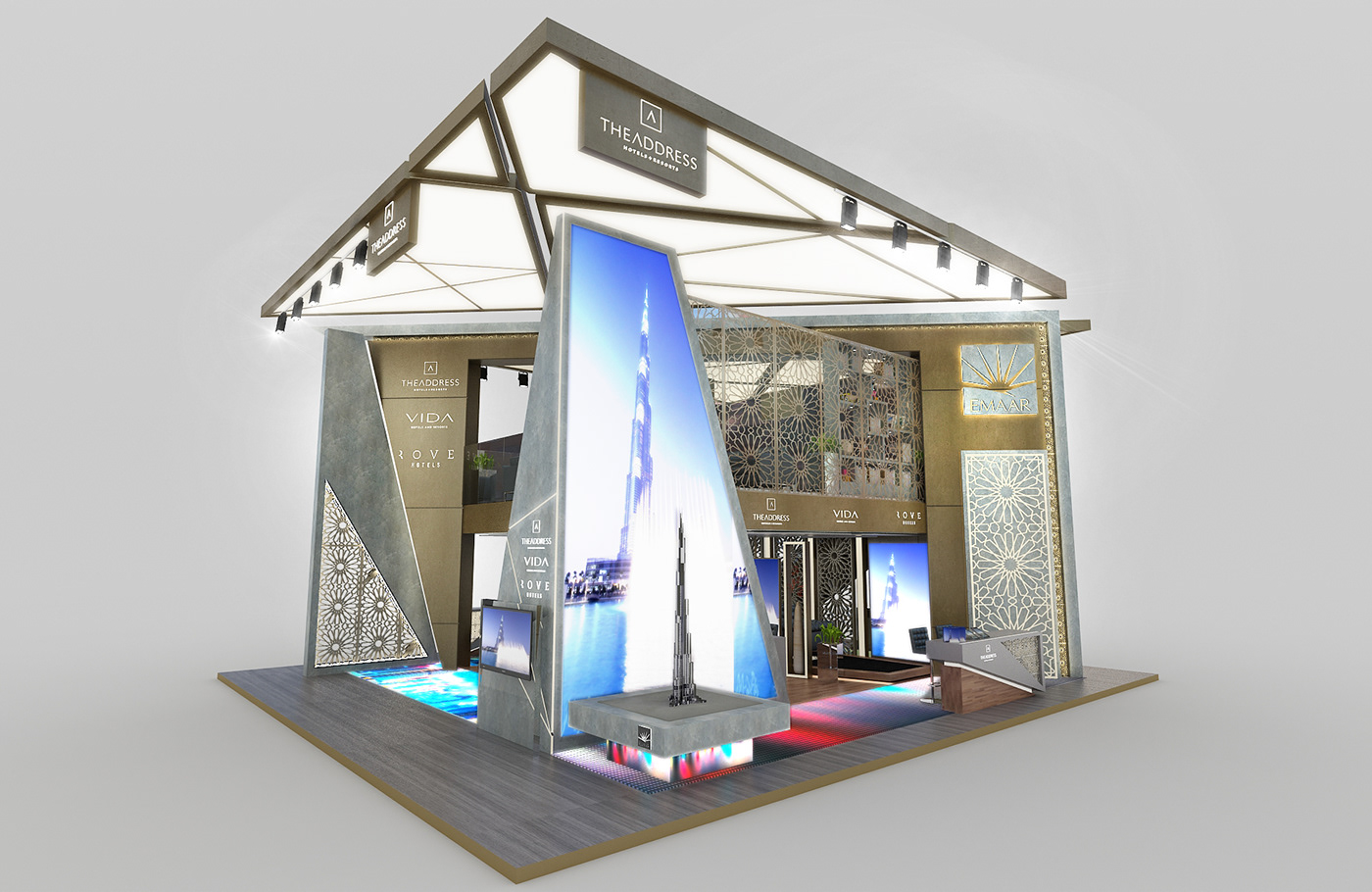 design Emaar Event Exhibition Design  STANDSDUBAI
