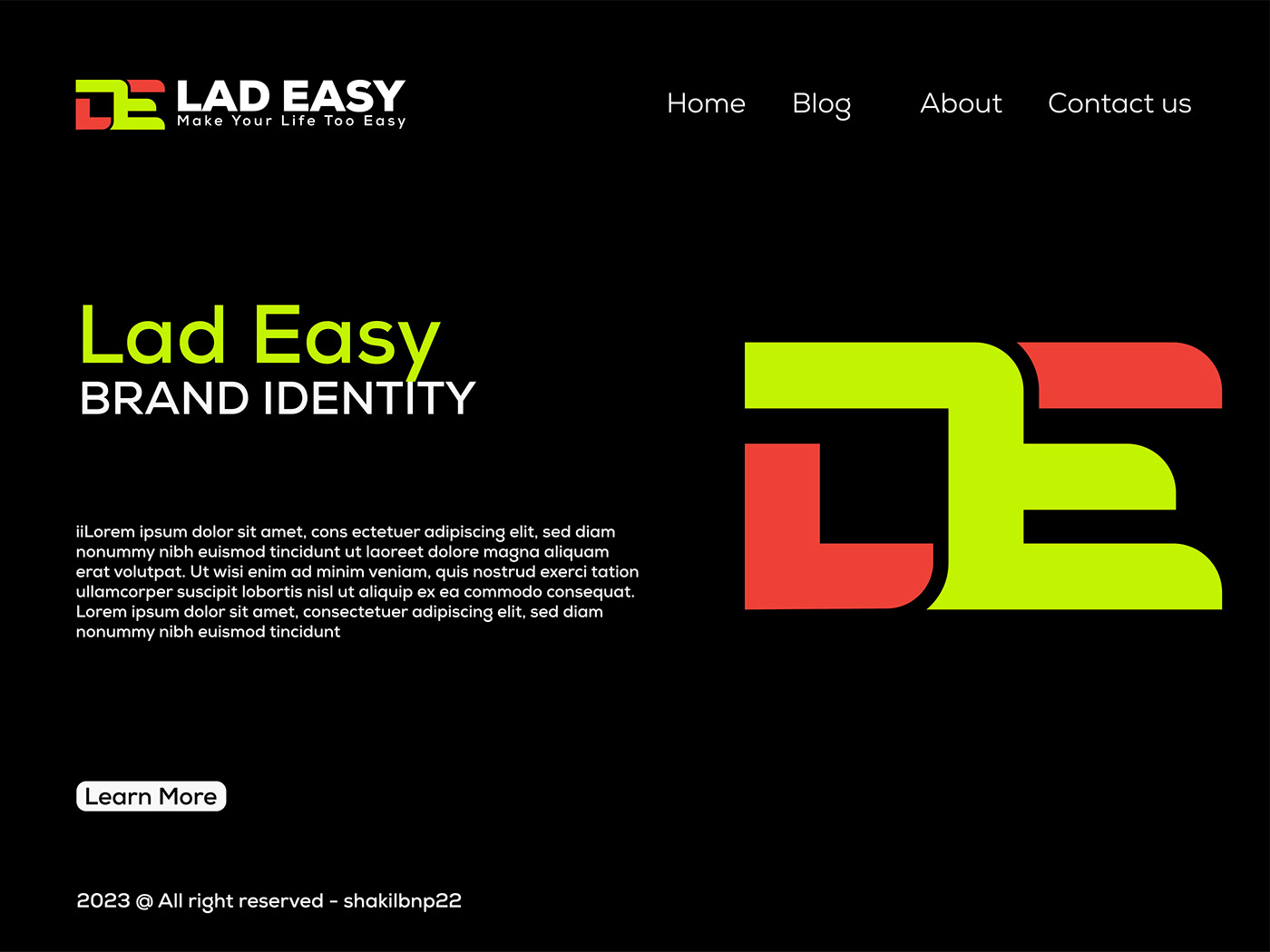 Brand Design brand identity business LD logo logo Logo Design minimalist logo monogram professional