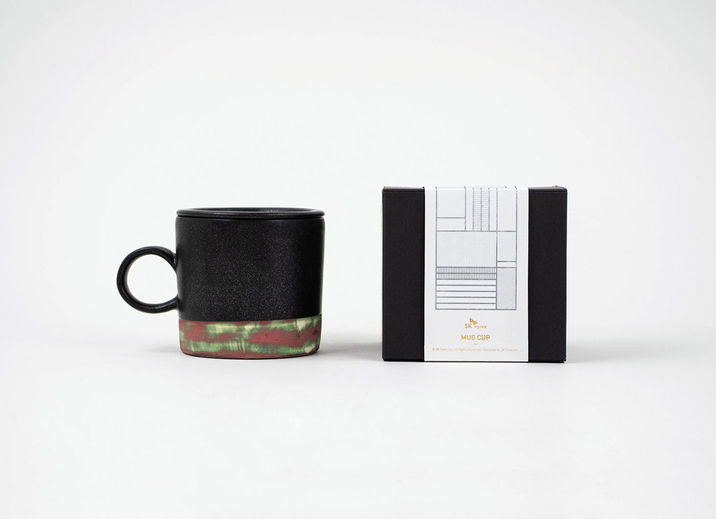 branding  ceramics  Collection design goods graphic icheon identity package SKhynix