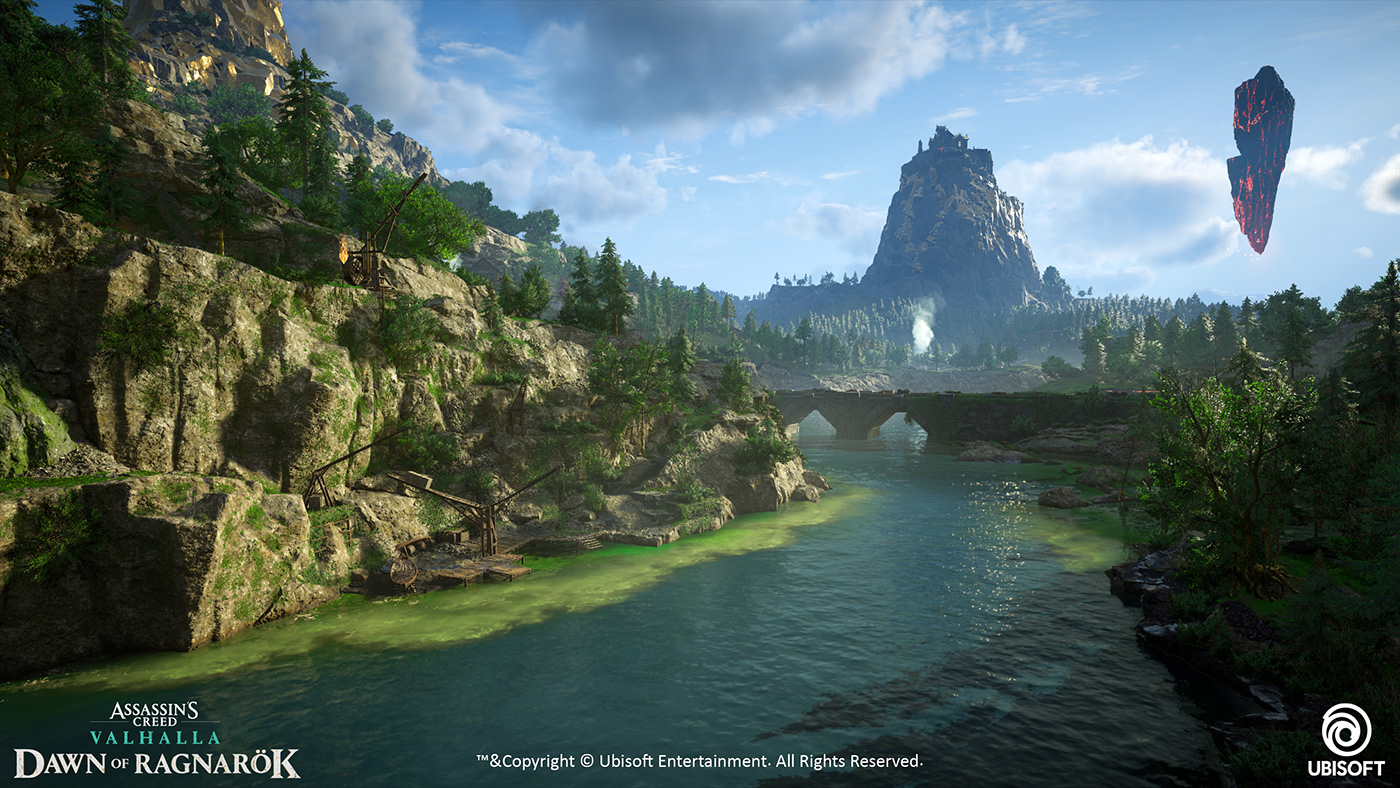 adventure architecture Assassin's Creed environment game real time ubisoft valhalla viking AAA