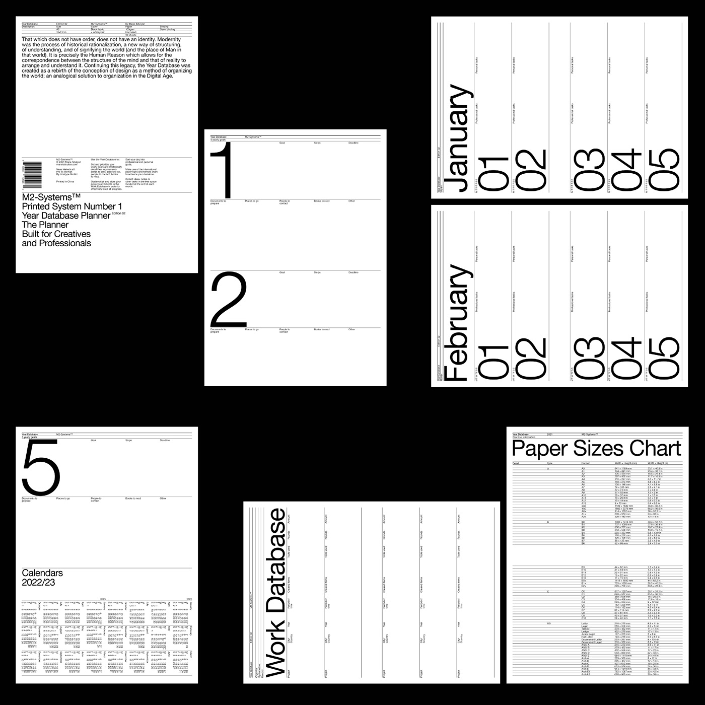 agenda brand editorial editorial design  helvetica Layout planner print swiss design typography  