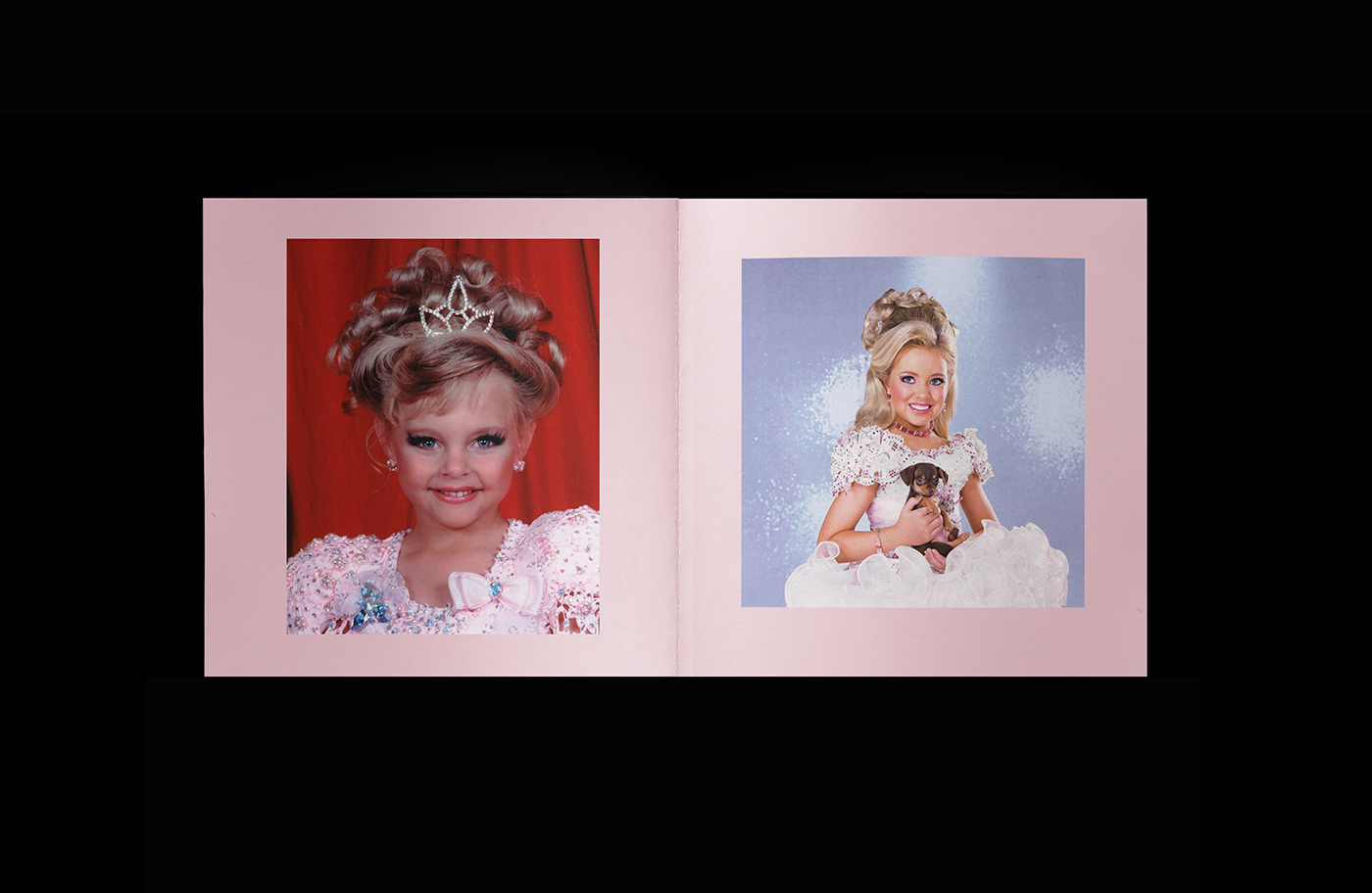 fanzine Zine  photocopier baby miss america editorial Booklet pink black psychedelic