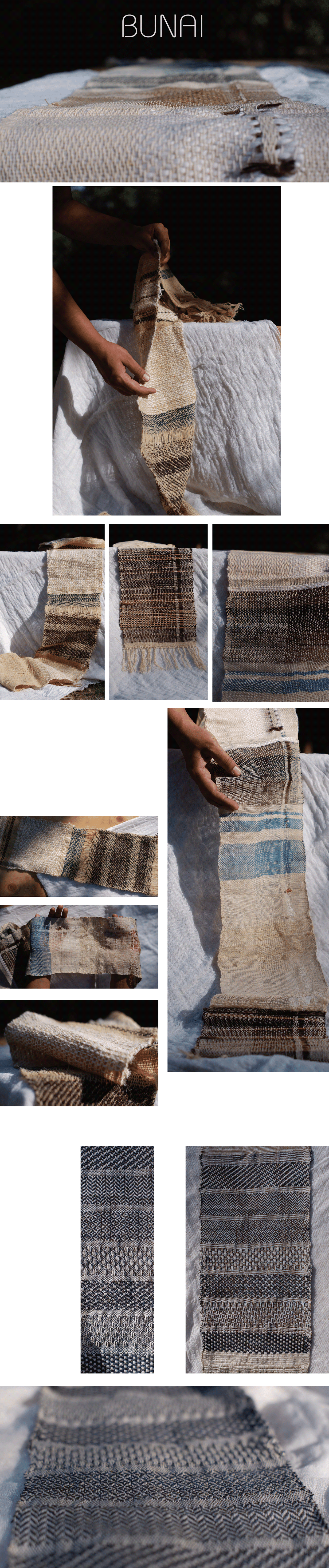 loom textile Handweaving creative exploration wool cotton weaving design