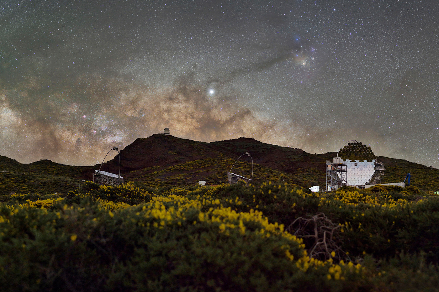 La Palma milky way night night sky astrophotography canary islands dark sky landscape photography long exposure Nightscape