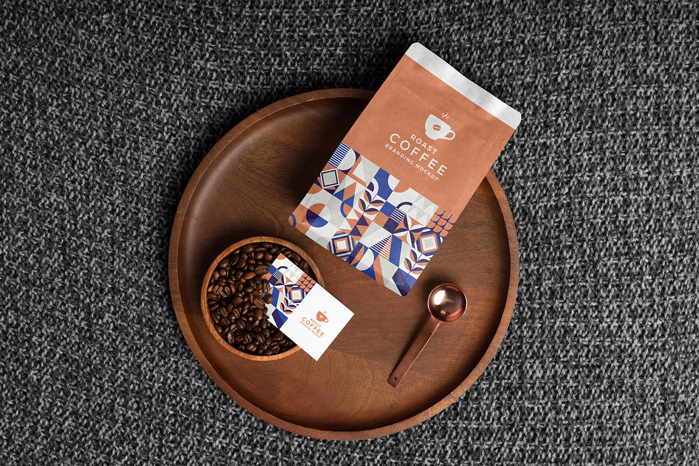 Free Coffee Packaging Mockup