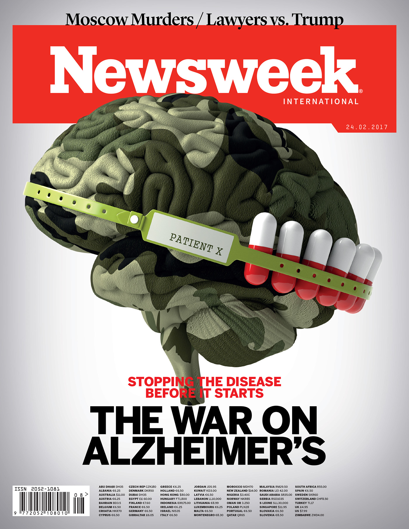Cover for Newsweek. 