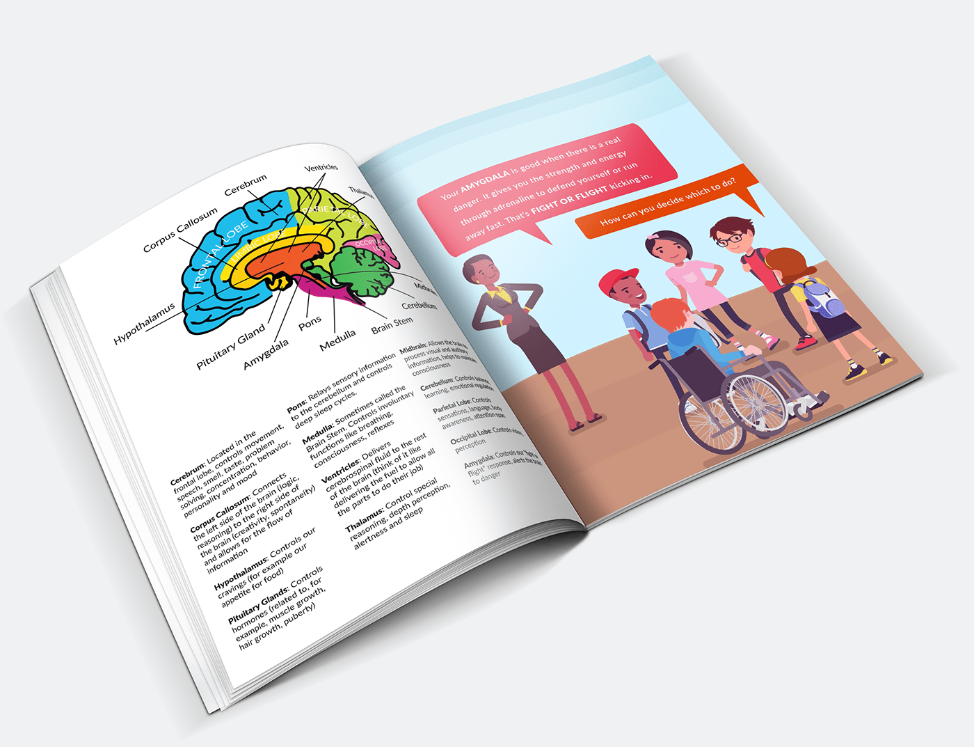anxiety book Booklet children elementary