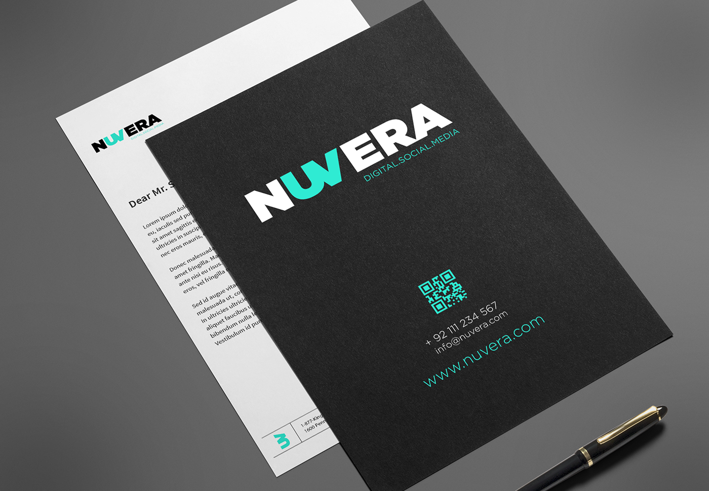 Nuvera noor Noor Ala Noor digital agency branding  Social media agency