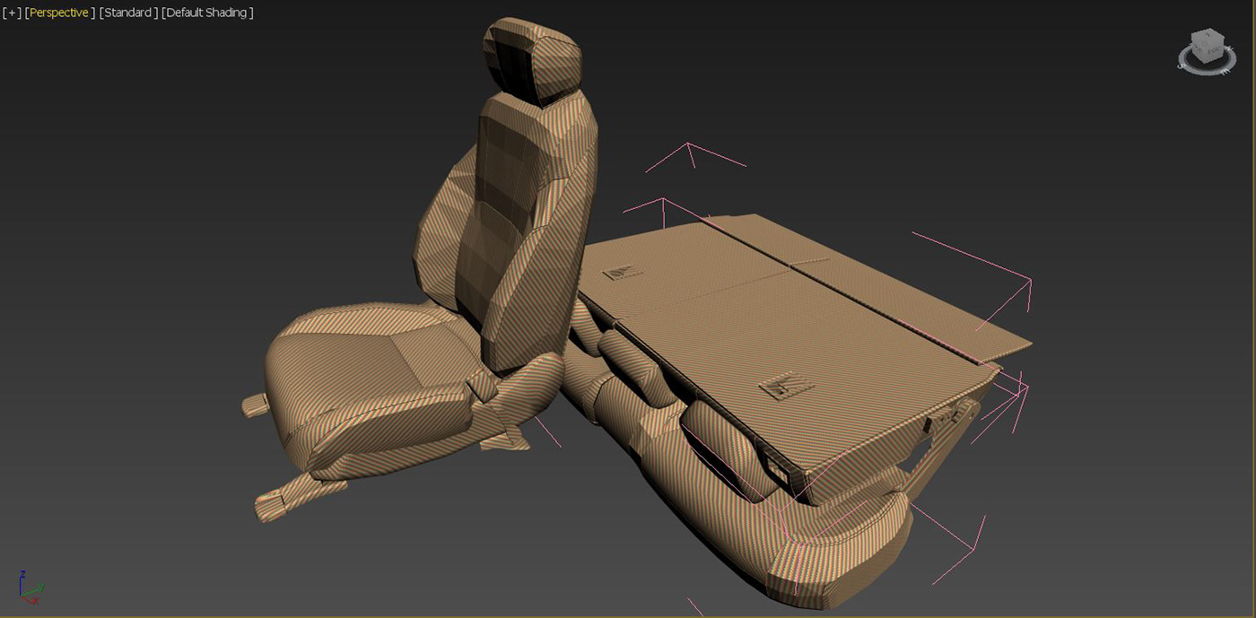 3D automotive   Automotive interior modeling