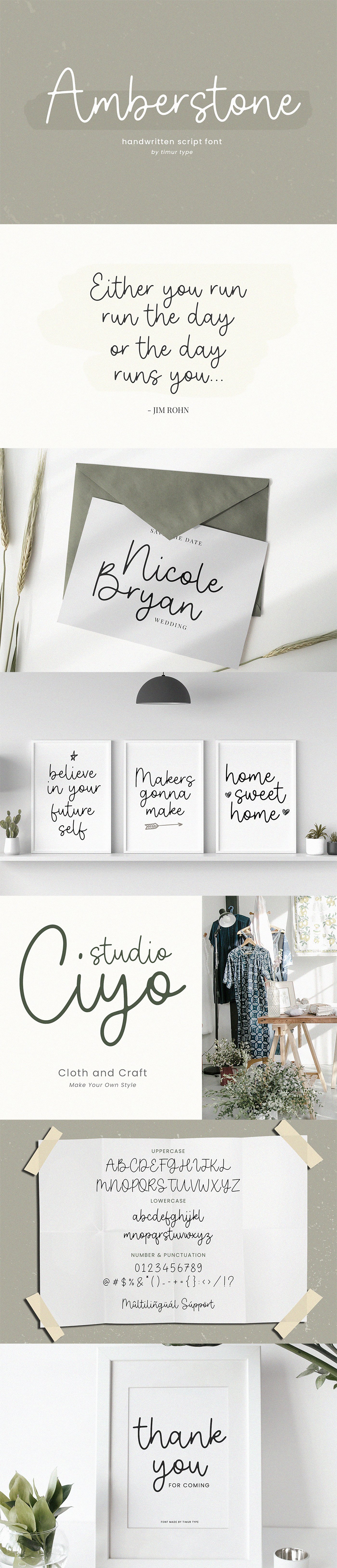 It's a thin, fresh and superlative handwritten font, masterfully designed to become a true favorite.