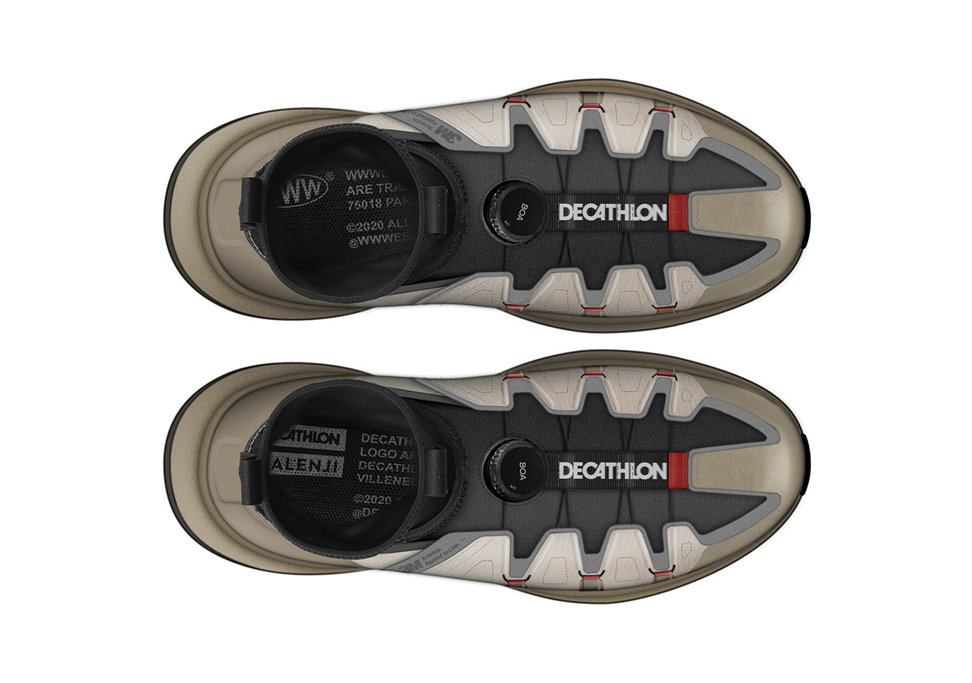 decathlon Fashion  footwear kalenji revival shoes sneakers concept kicks Outdoor running