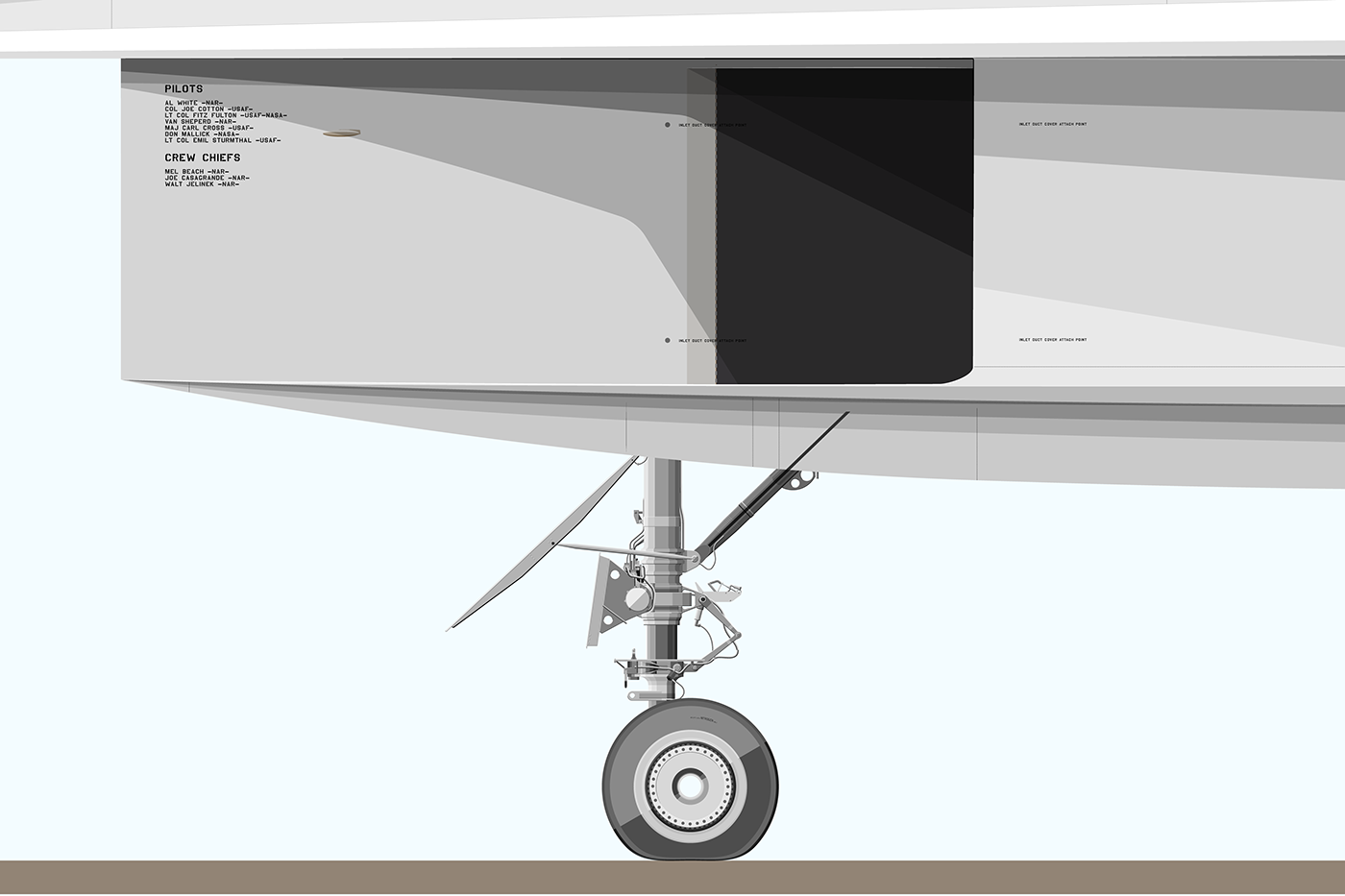 Uber detailed detail hyper xb-70 XB valkyrie Illustrator accurate plane Jet airplane bomber minimal