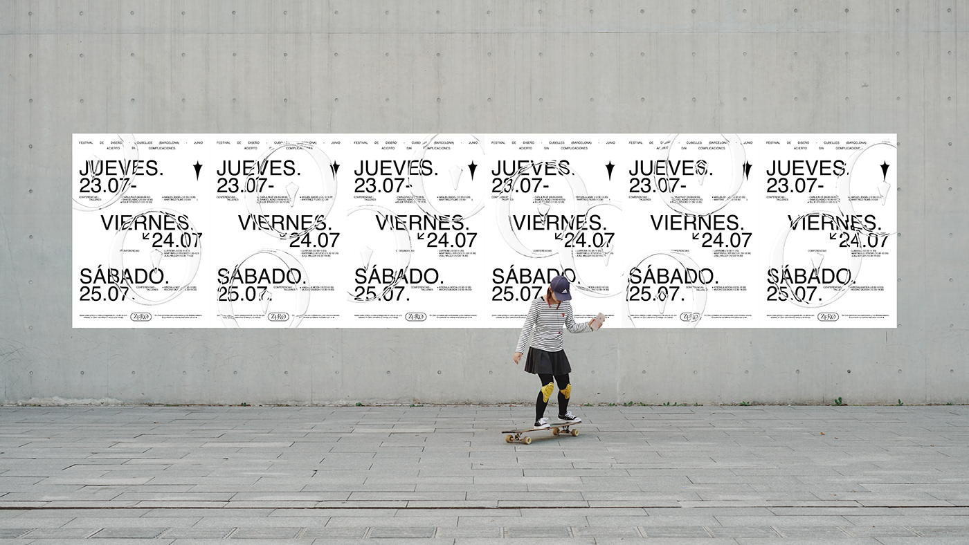 3D branding design festival graphic design identity Identity Design typography design festival fest