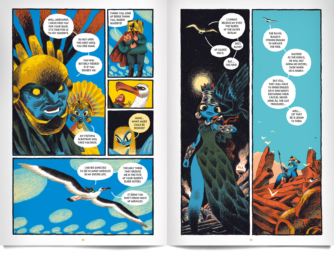 Comic Book comics Graphic Novel ILLUSTRATION  TALES