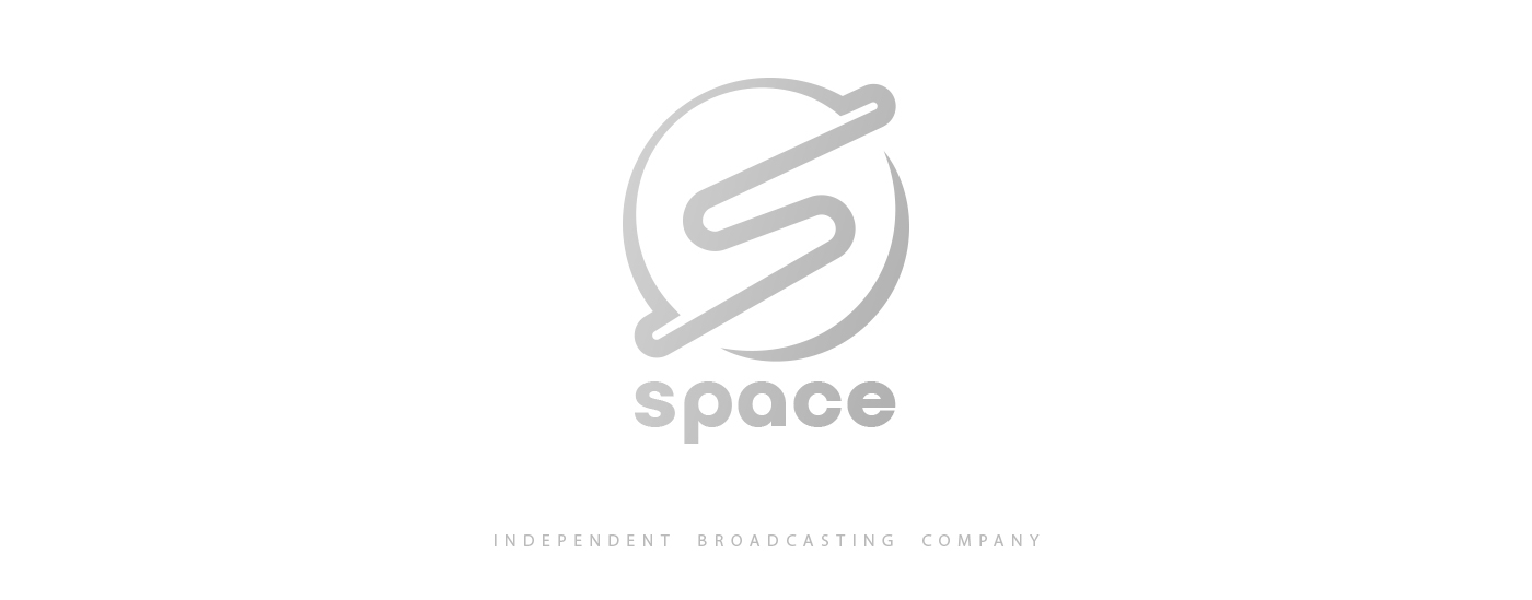 brand concept azerbaijan tv identity logo Channel branding  Space  television