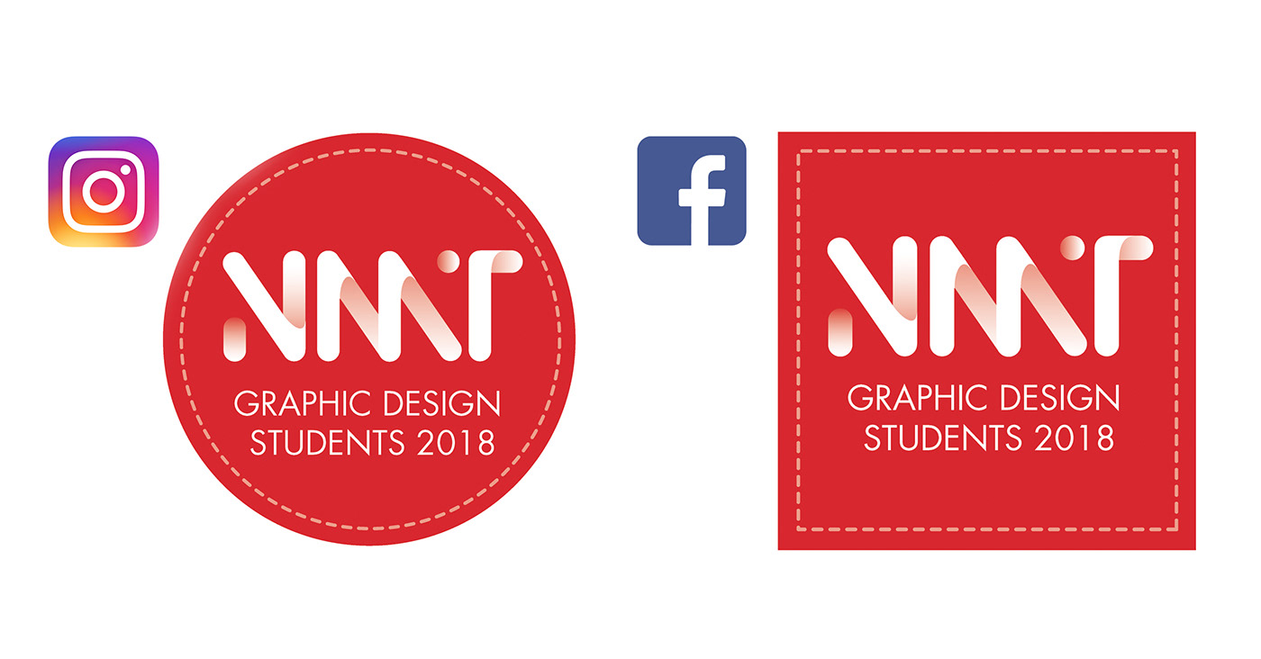 logo branding  school graphic instagram facebook Socialmedia red winner TAFE