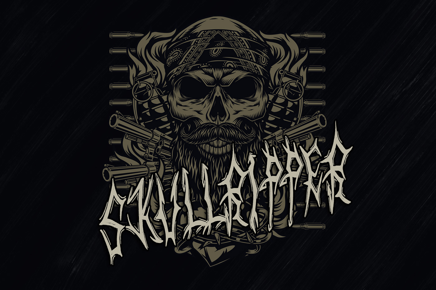 brutal dark gothic grunge hard Heavy metalhead punk skulls thrash