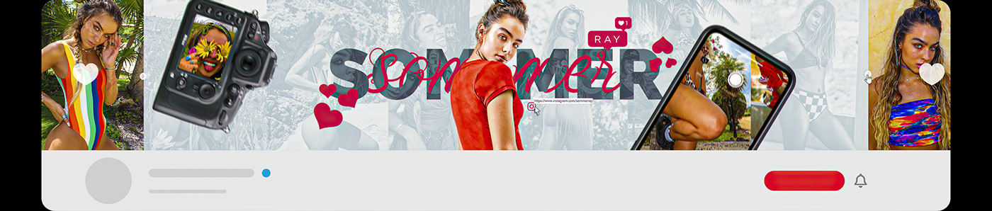 banner Channel Collection Header photoshop youtube artwork banners YouTube banner twitter