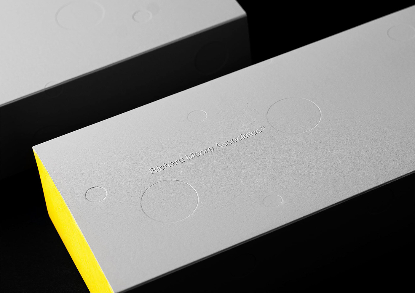 design emboss fullmoon gift minimal mooncake Packaging RichardMooreAssociates seamless