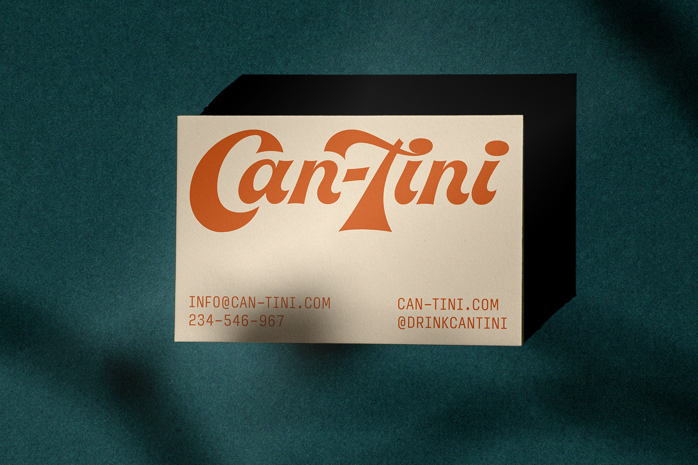 alcohol branding cantini cocktail design espresso martini logo drink branding Packaging brand identity Logo Design