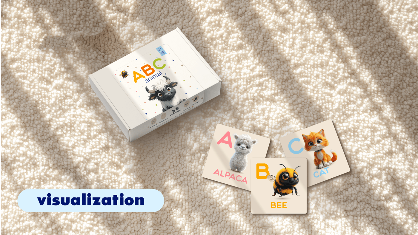 animals illustration Cards design kids game For Kids animals cartoon design cards english language alphabet design