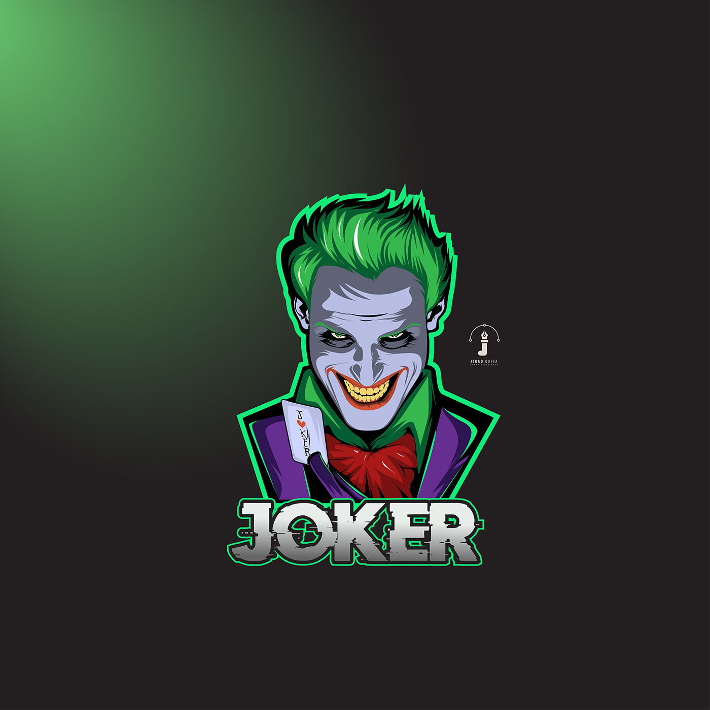 Joker esport logo on Behance