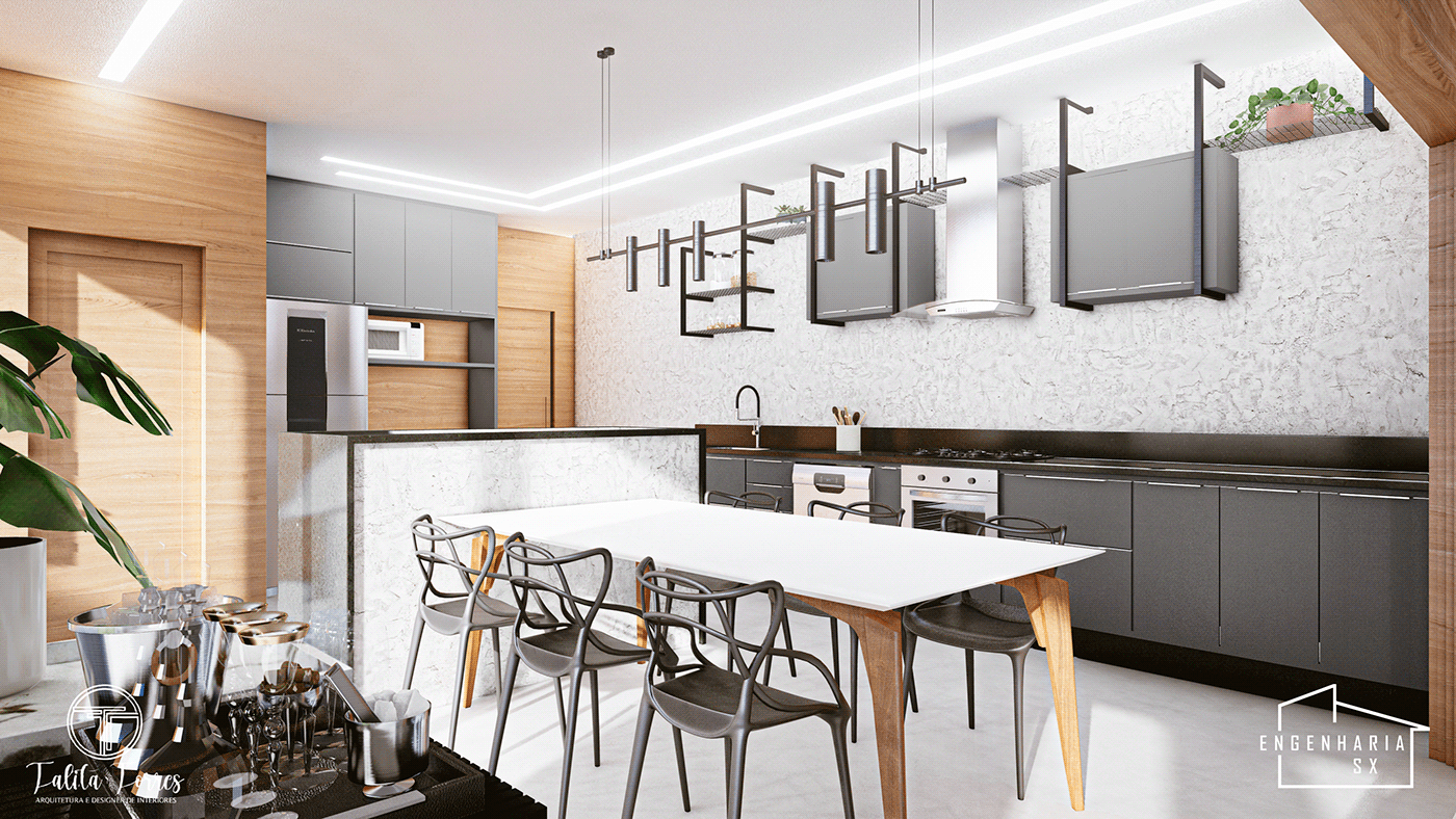 3D architecture bedroom interior design  kitchen livingroom modern Render tvroom visualization