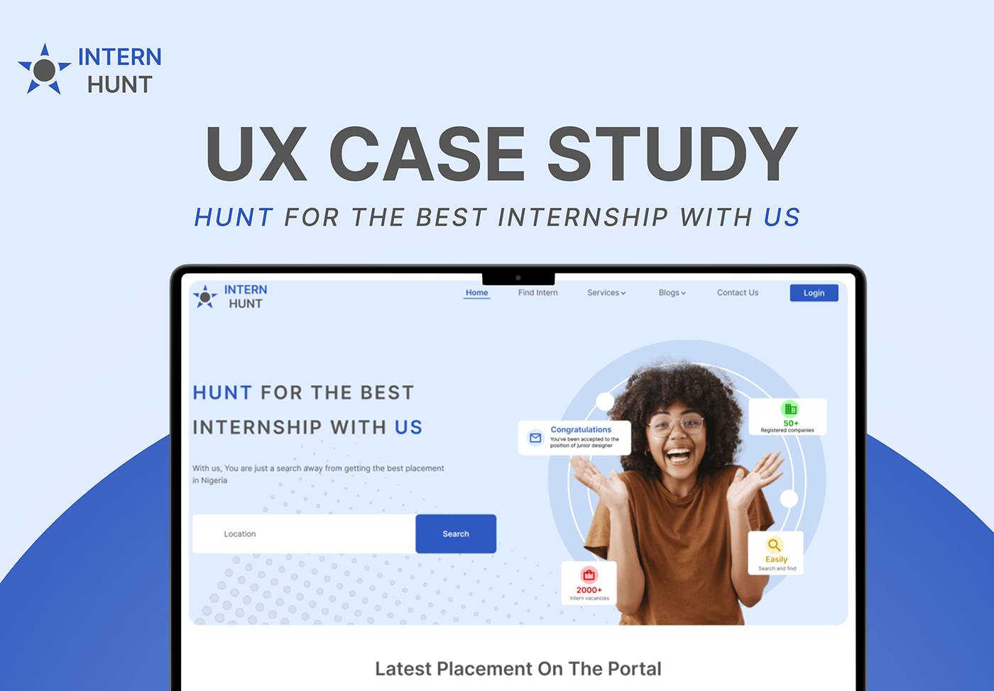 internship UX Case Study