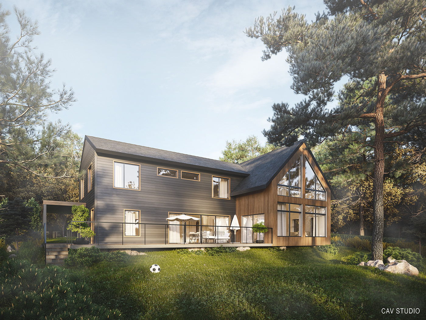 rendering artist freelancer house vray corona design Render visualization exterior