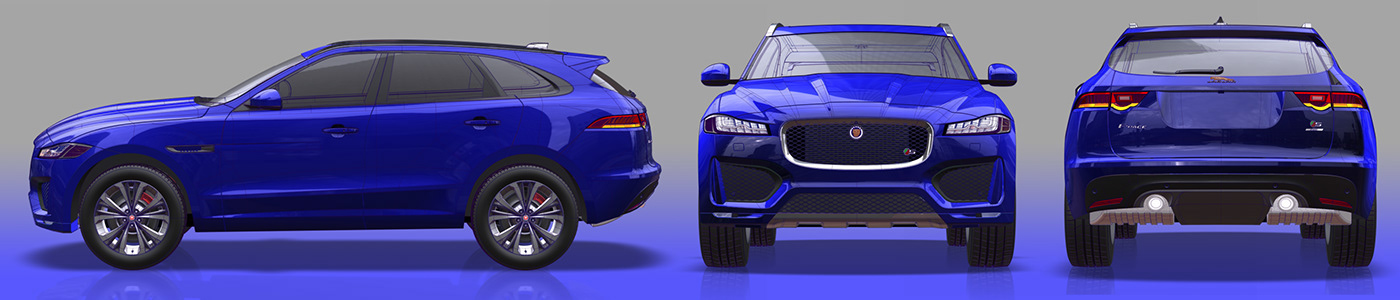 Class-A design surfacing jaguar automotive   generative design Alias Catia VRED car design