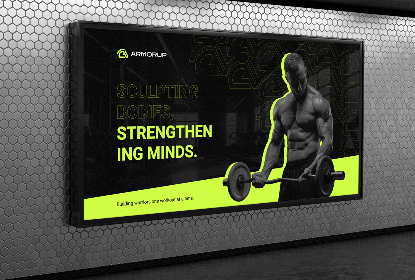 A comprehensive graphic design branding project for fitness studio 
