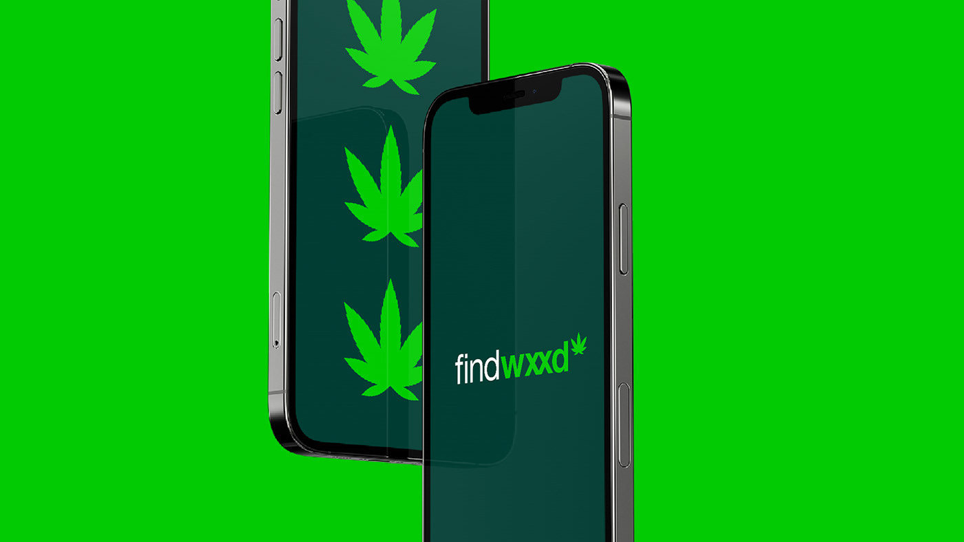 app cannabis legal marijuana online Platform UI ux weed
