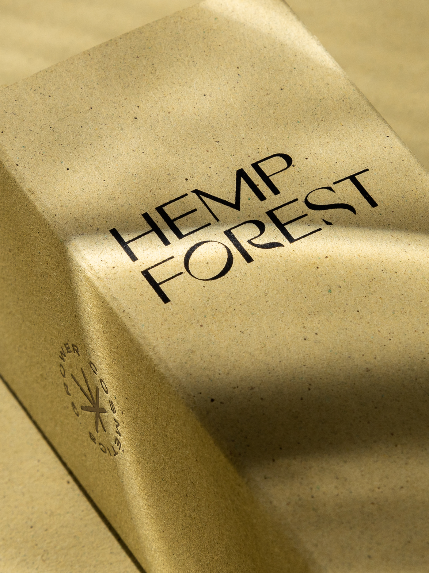brand branding clean cosmetics Ecology hemp identity local Packaging typography