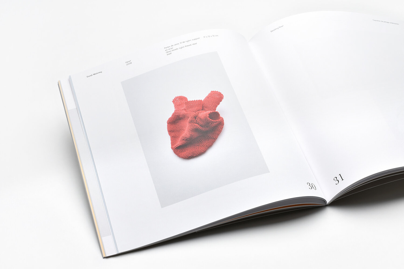 book design Catalogue editorial design  exhibiton catalogue monochrome Perforation soft cover