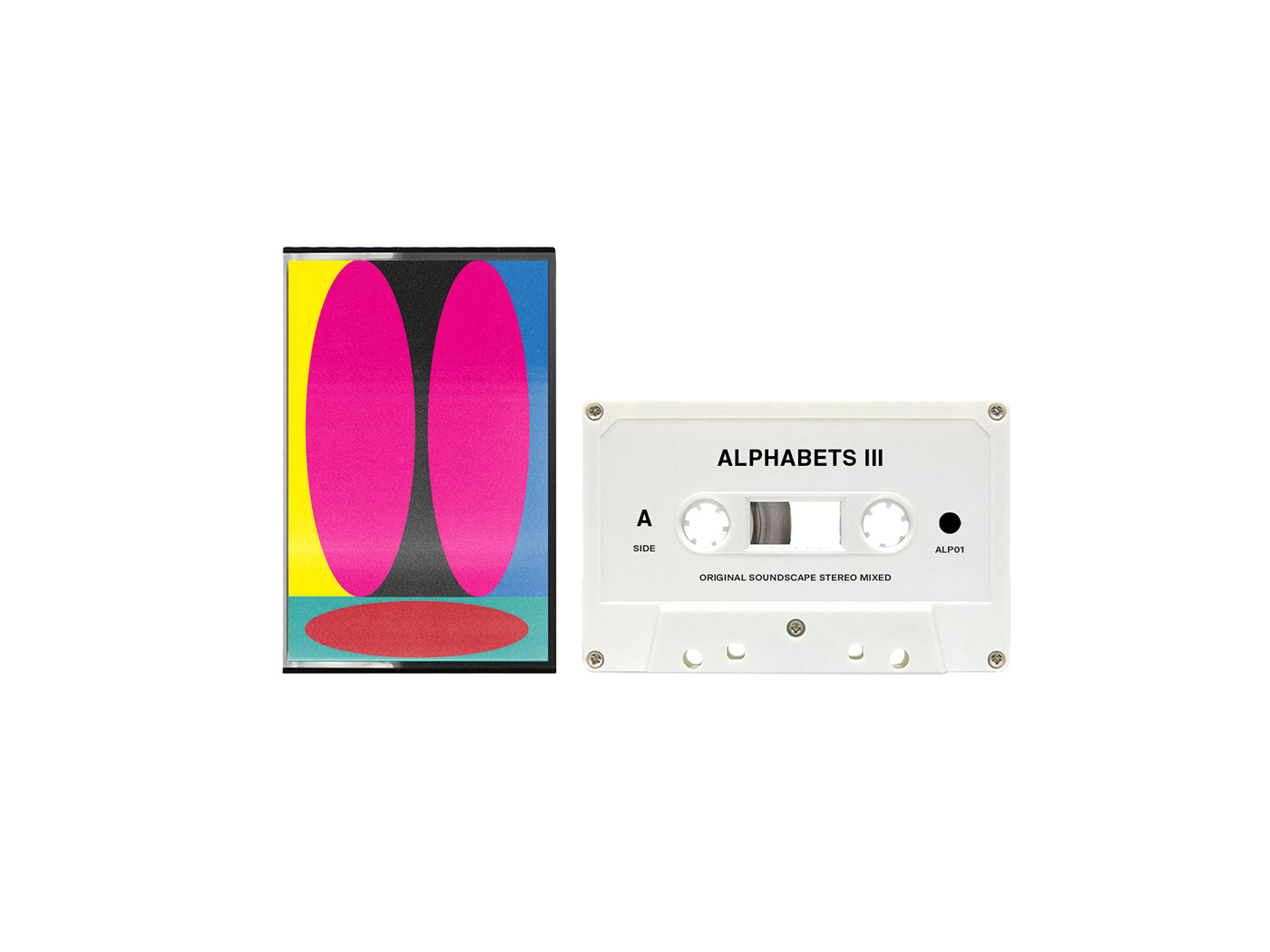 cassette abstract cover tape geometric color minimal electronic graphic vector