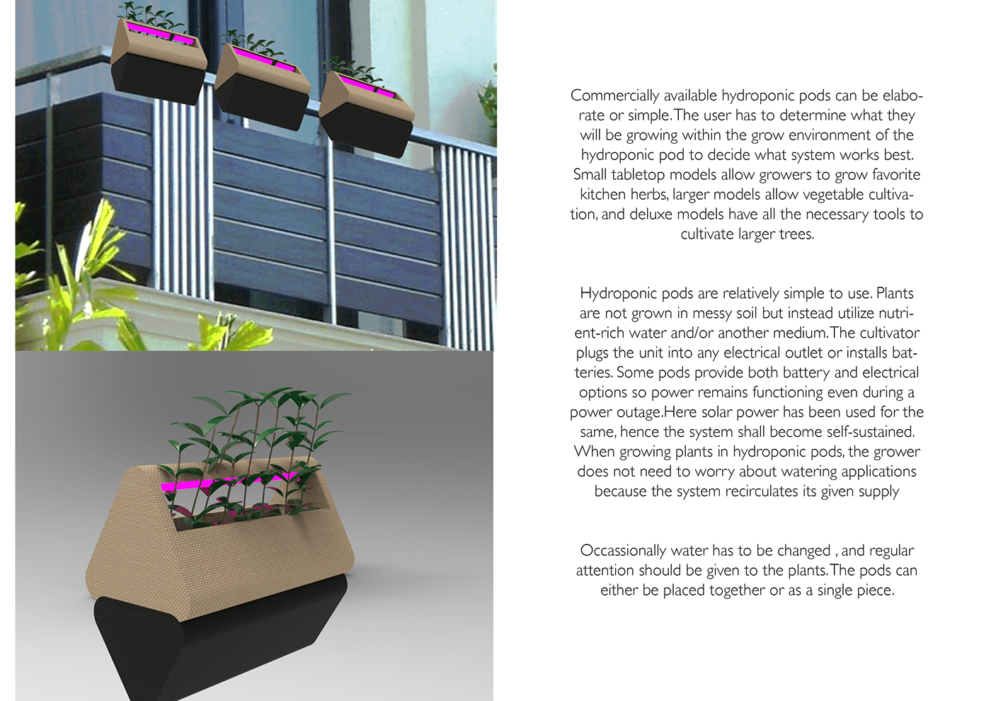 Pod sustainable plants