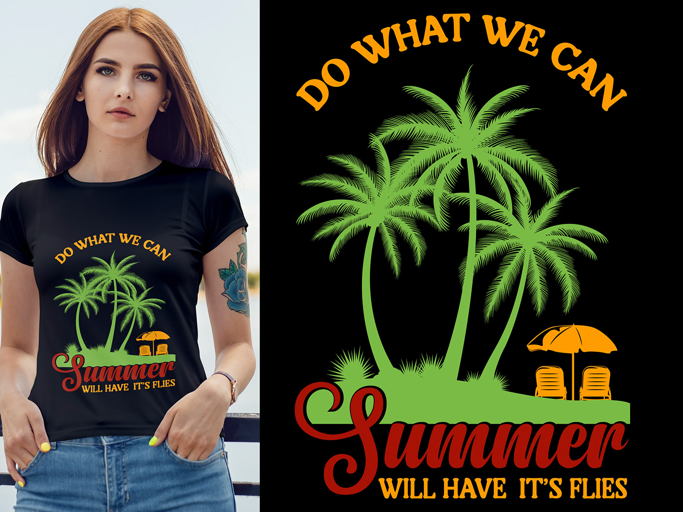 Summer t -shirt design :: Behance