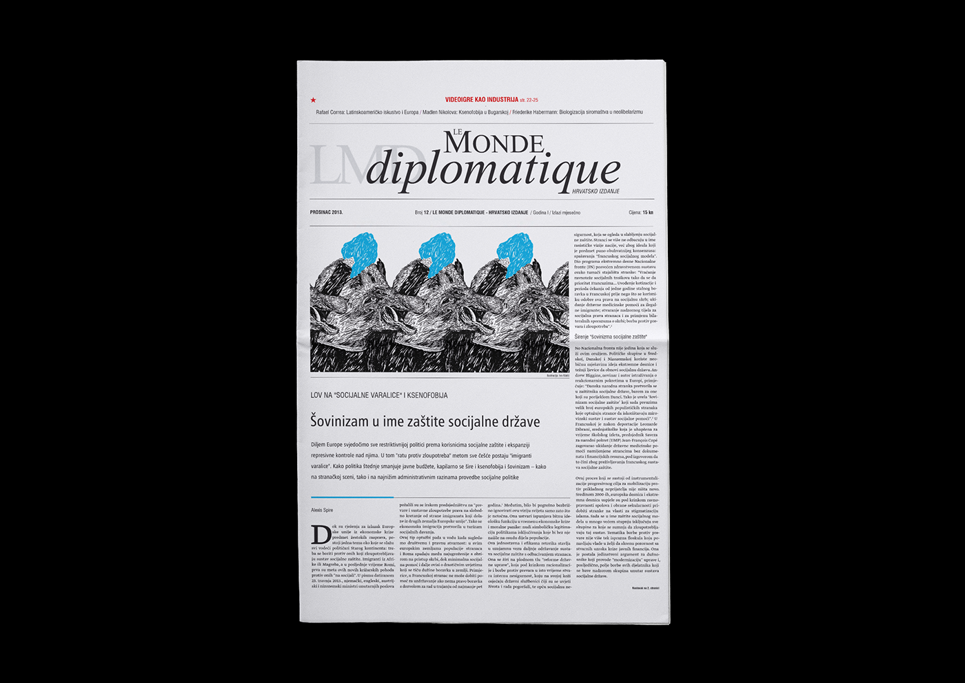 newspaper politics Le Monde diplomatique culture journalism   editorial france time Love
