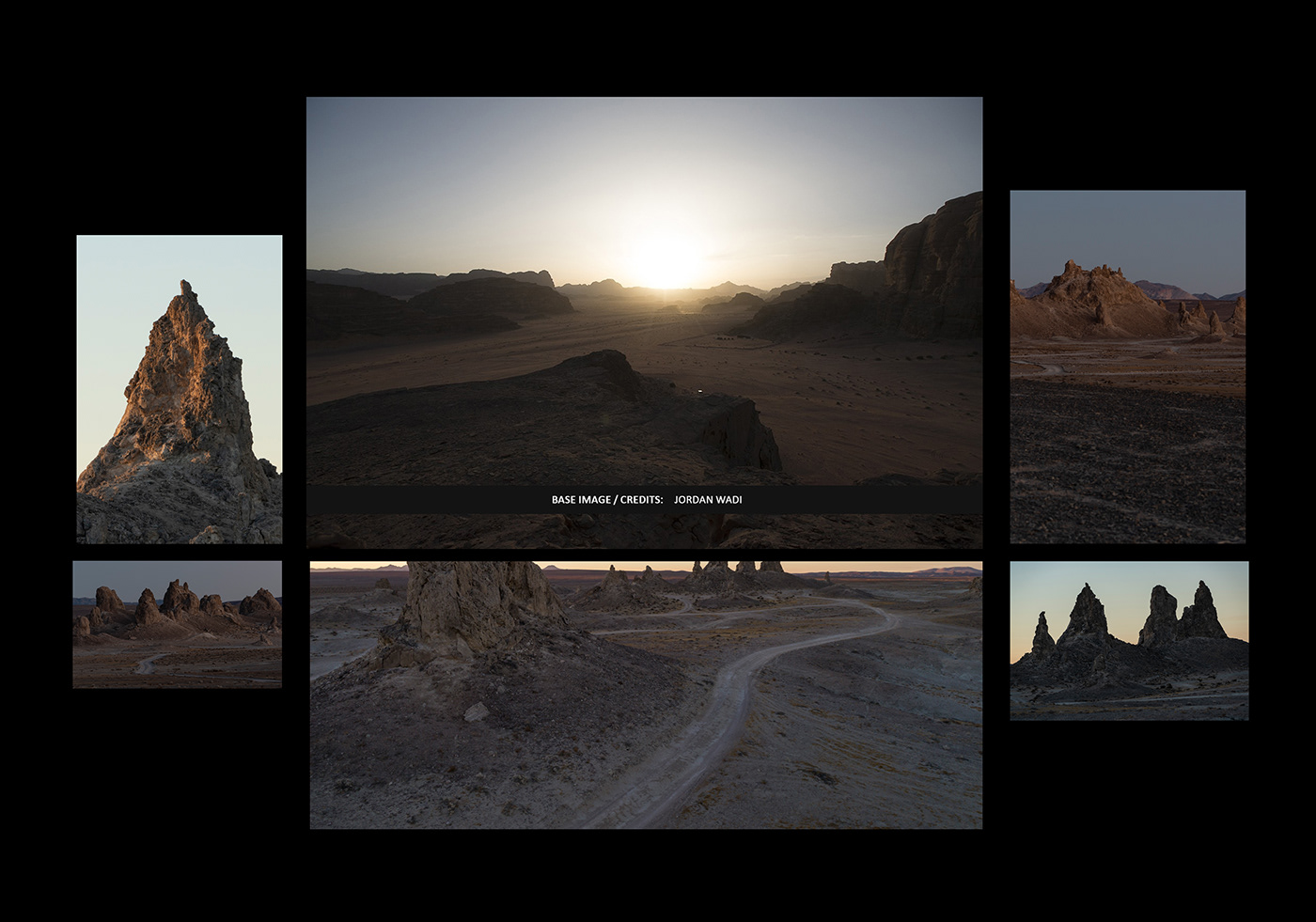 sunset Landscape Matte Painting concept art digital painting cinematography short film movie Film   game