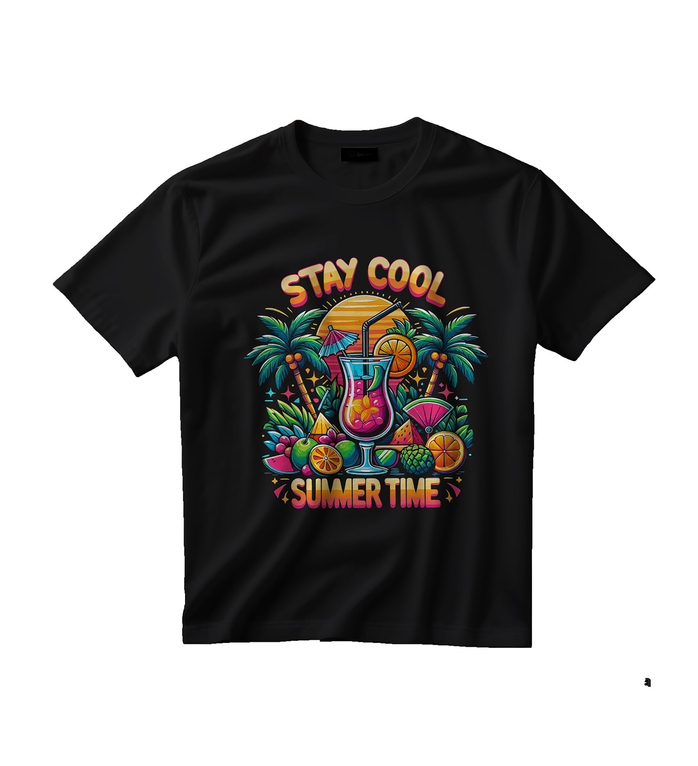 Summer beach t shirt design 