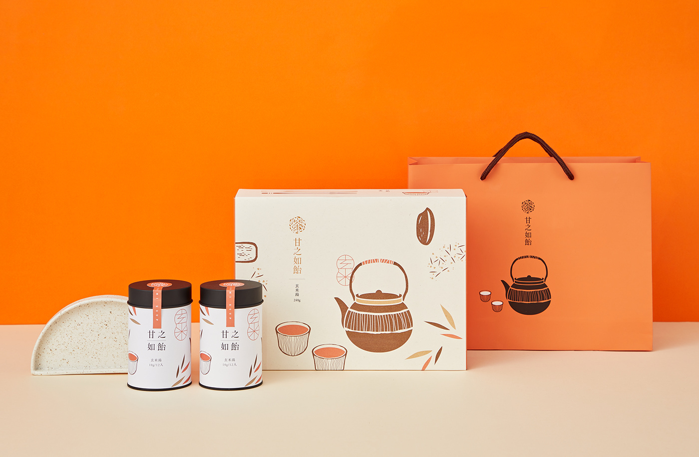 japan Packaging relax Rice tea 包裝 日本 稻米 茶葉