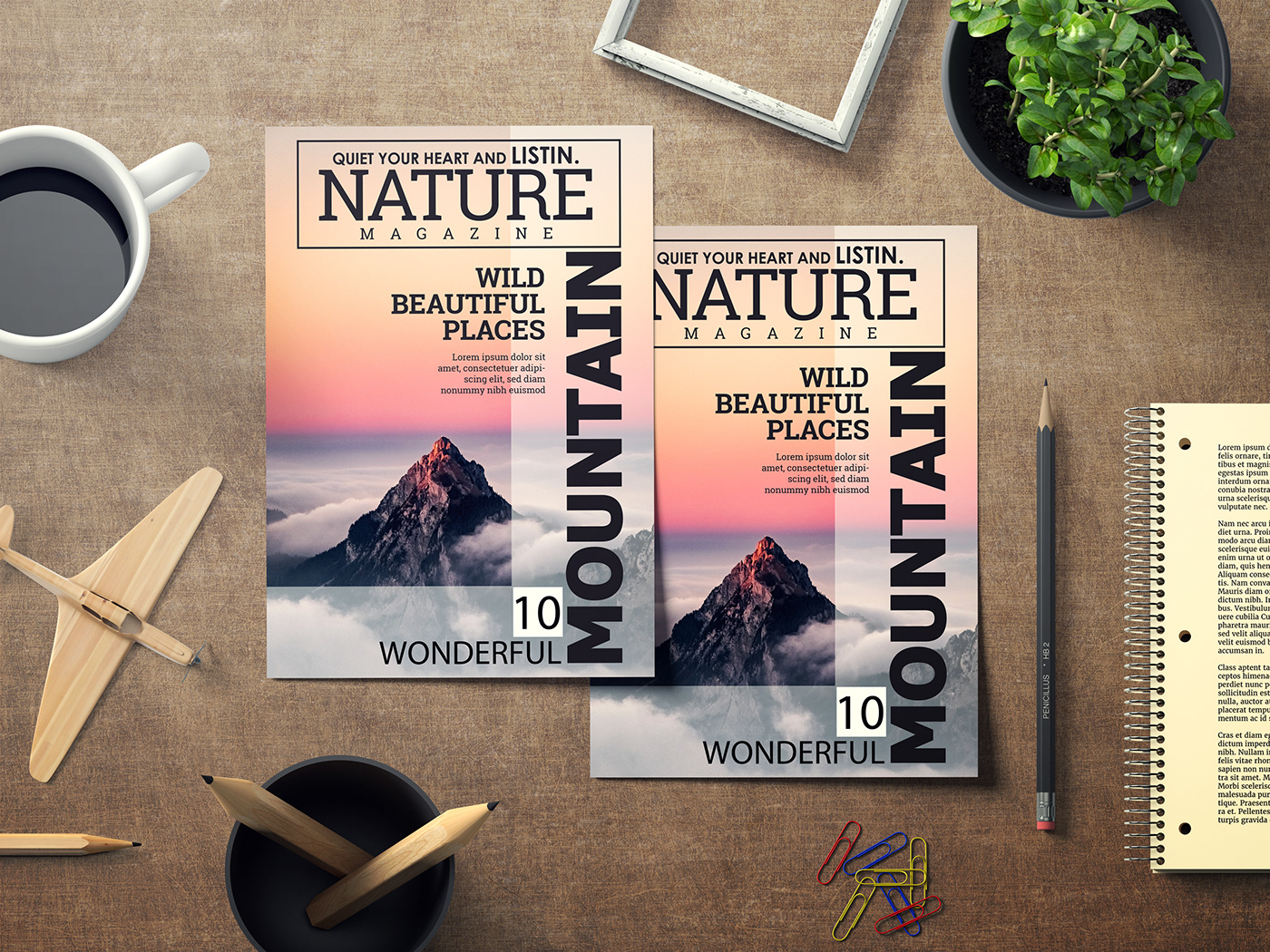magazine Magazine design Magazine Cover Nature magazine  Magazine Designs Magazine Cover Design magazines magazine layout magazine designing natural magazine