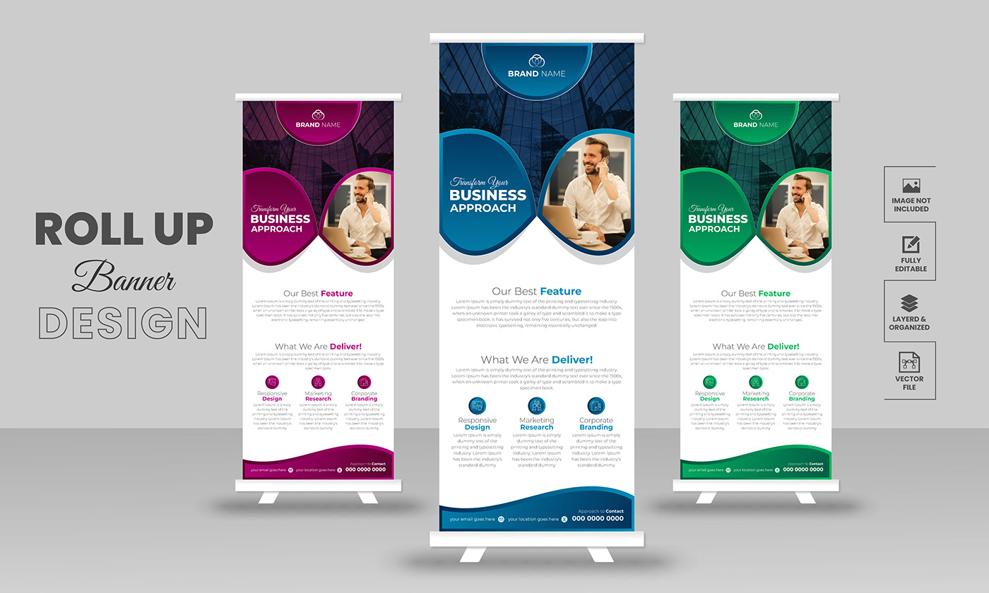 BUSINESS ROLL UP BANNER