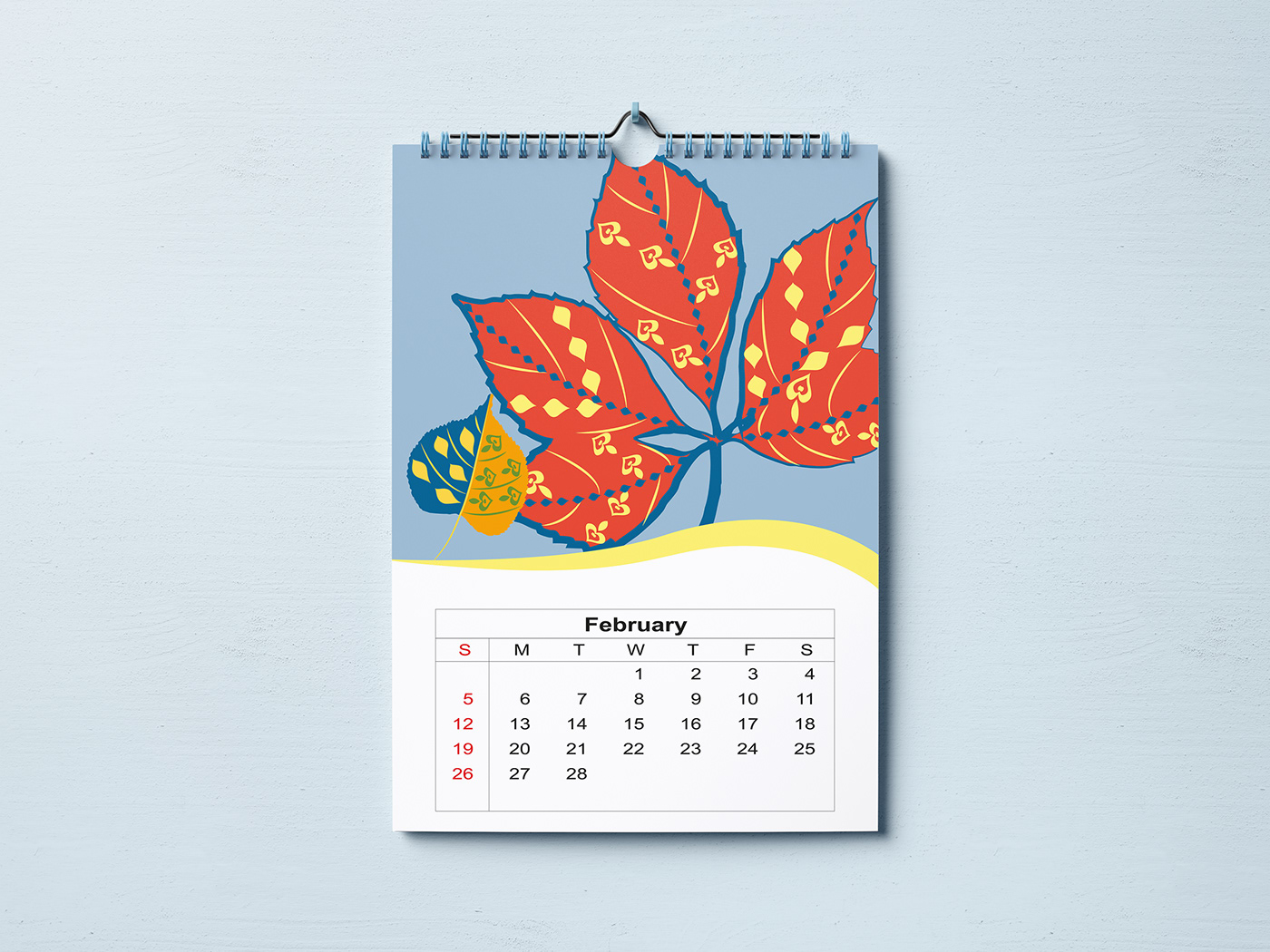 Abstract Art adobe illustrator artwork calendar calendar 2023 design Digital Art  digital illustration vector wall calendar